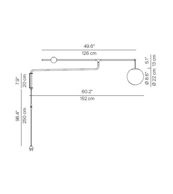 Malamata Luceplan Applique Milia Shop