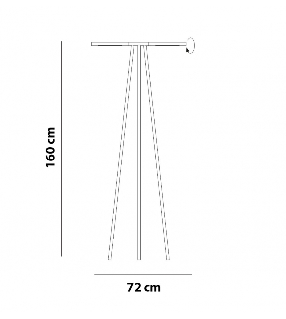 Colibr Tripode Martinelli Luce Floor Lamp Milia Shop