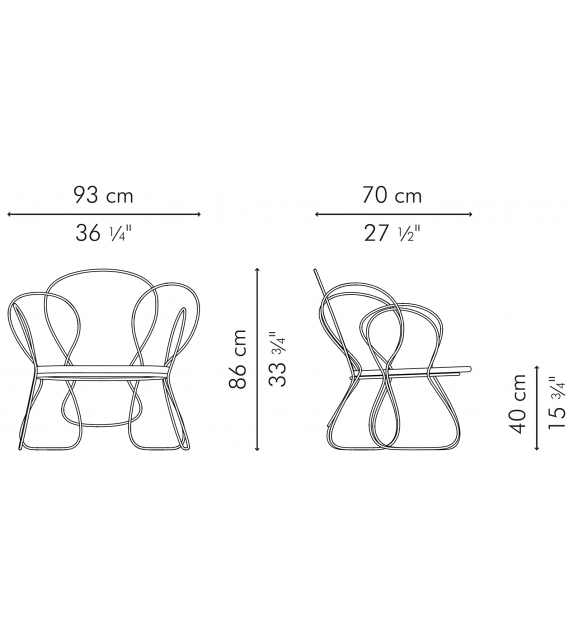 Trame Kenneth Cobonpue Petit Fauteuil