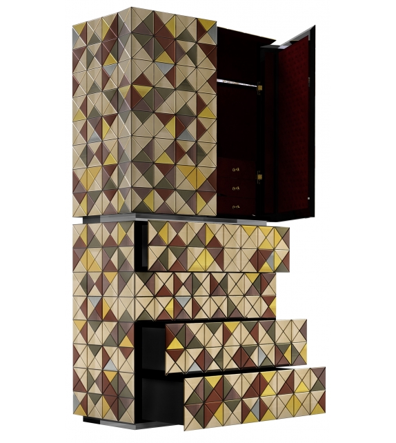 Pixel Anodized Boca Do Lobo Cabinet