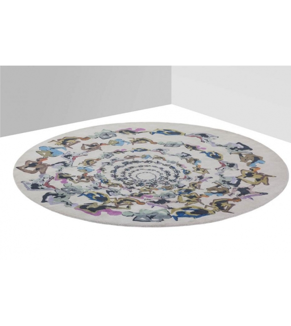 Human Circle: Inferno Nodus Rug