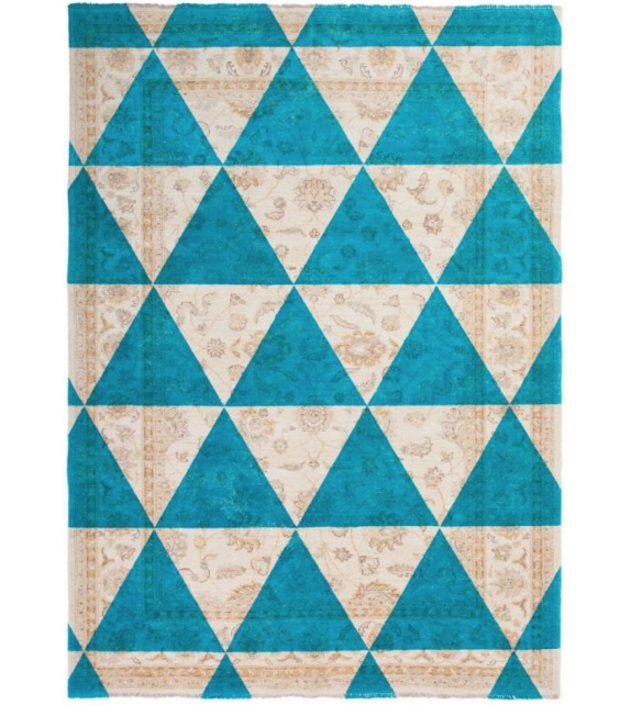 Double Layer Blue Nodus Tapis