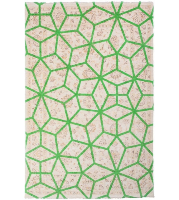 Double Layer Green Nodus Tapis