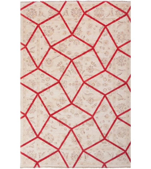 Double Layer Red Nodus Tapis