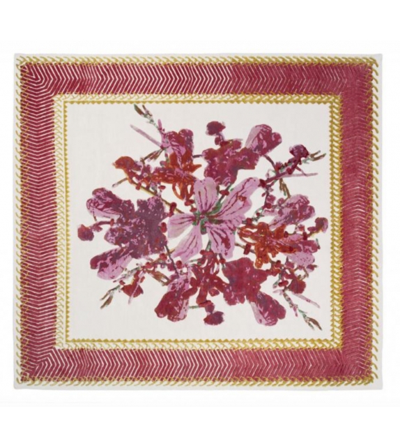 Savage Flowers - Red Harmony Nodus Tapis