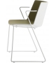 AÏKU MDF Italia Chair With Sled Base