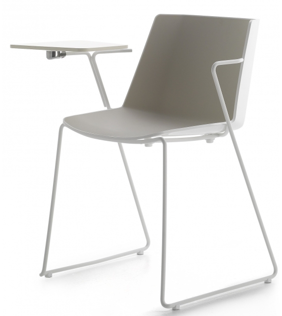 AÏKU MDF Italia Chaise Avec Traineau