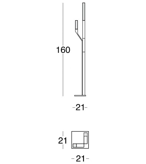 Narita Longhi Floor Lamp