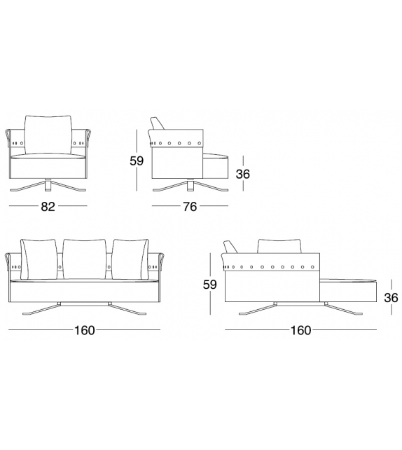 Charme Longhi Armchair