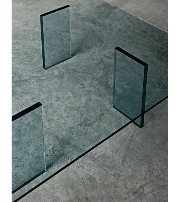 Glass table (1976) Glas Italia Mesita