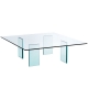 Glass table (1976) Glas Italia Niedriger Tisch