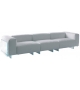 Crystal Lounge Glas Italia 3 Seater Sofa