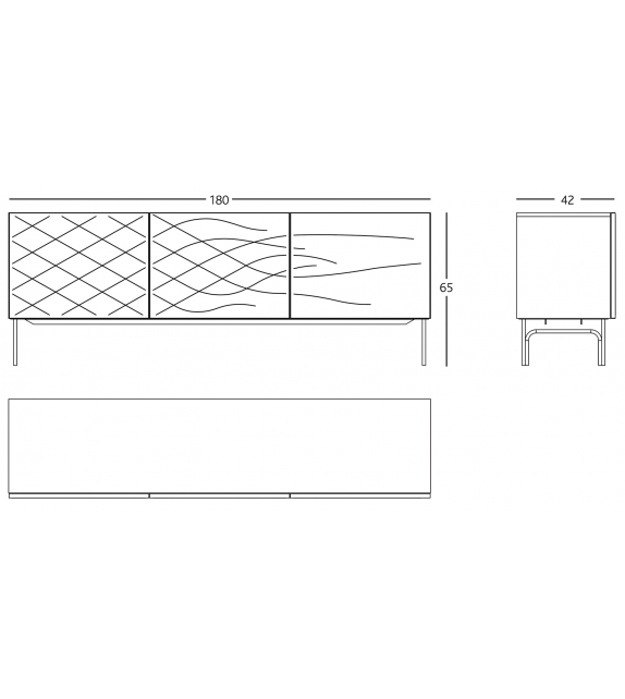 Couture Cabinet BD Barcelona Buffet