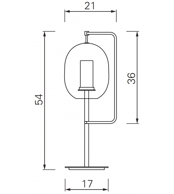 Lantern Light ClassiCon Lámpara de Mesa