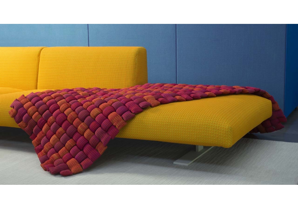 Plaid ECO E98 Mora - plaid sofa - Luna Textil