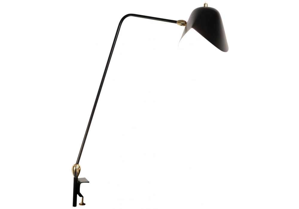 Two Swivels Agrafée Serge Mouille Table Lamp Milia Shop