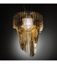 Aria Gold Slamp Suspension Lamp