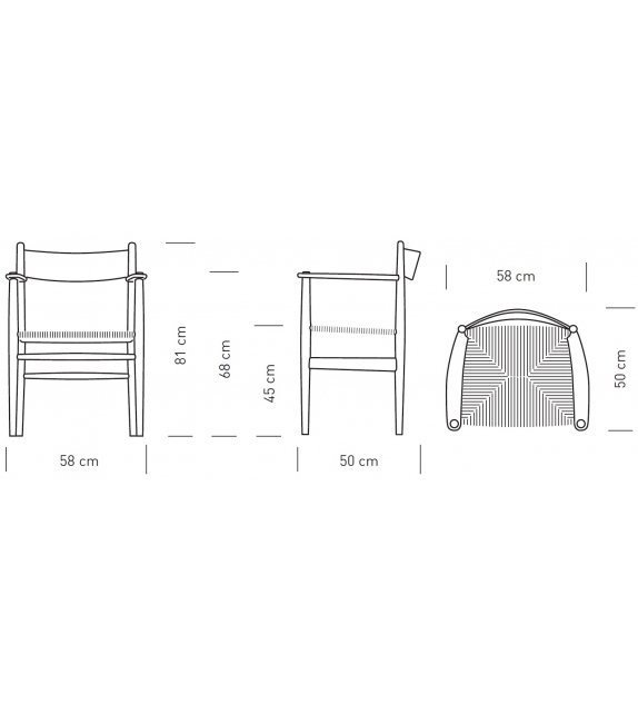 CH37 Carl Hansen & Søn Silla