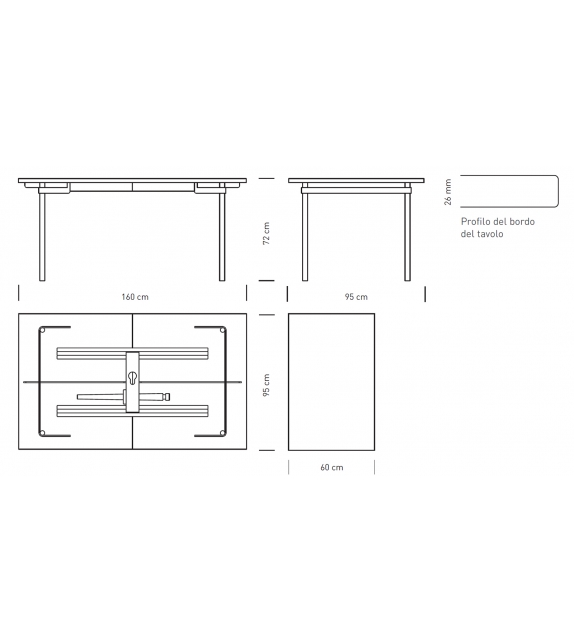 CH322 Carl Hansen & Søn Table