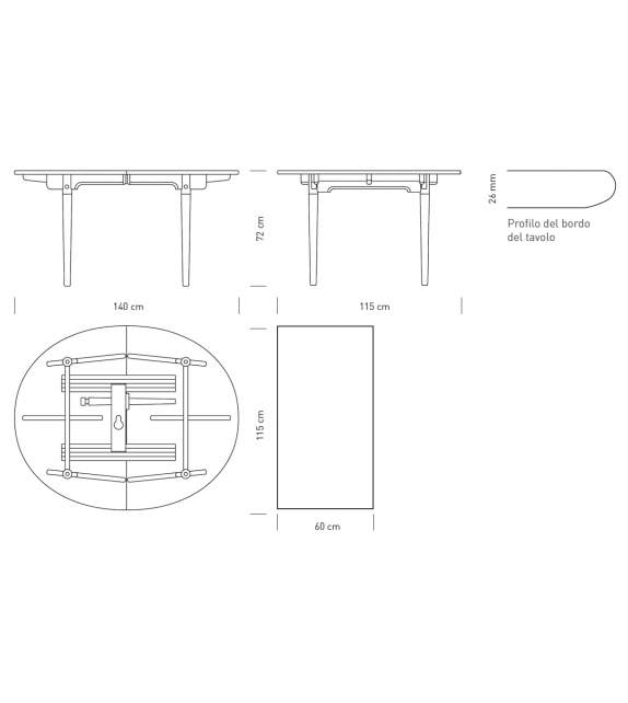 CH337 Carl Hansen & Søn Table