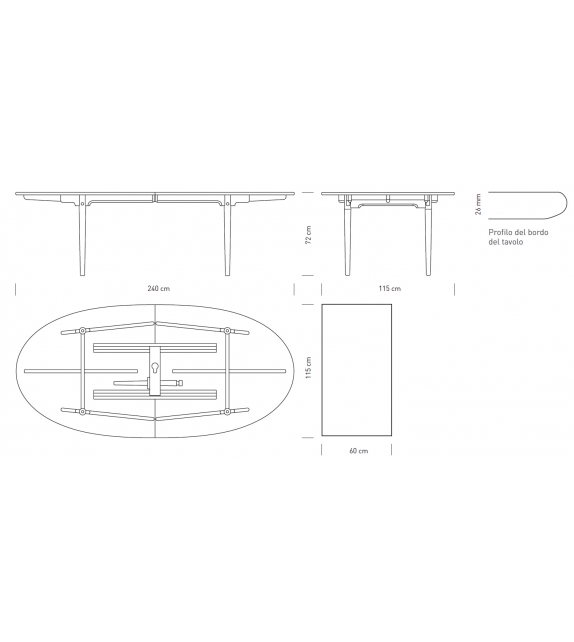 CH339 Carl Hansen & Søn Tisch