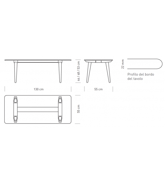 CH011 Carl Hansen & Søn Coffee Table