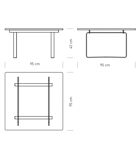 CH106 Carl Hansen & Søn Coffee Table