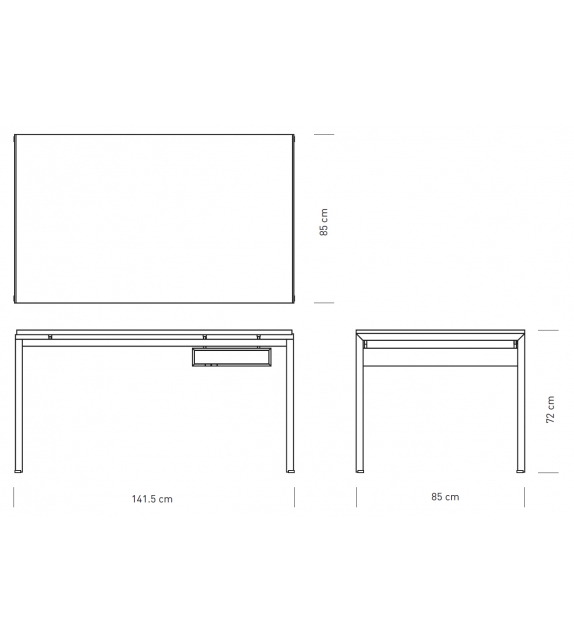 PK52A Student Desk Carl Hansen & Søn Bureau