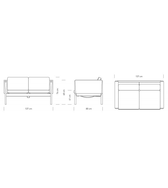 CH162 Carl Hansen & Søn Canapé