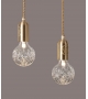 Clear Crystal Bulb Pendant Lamp