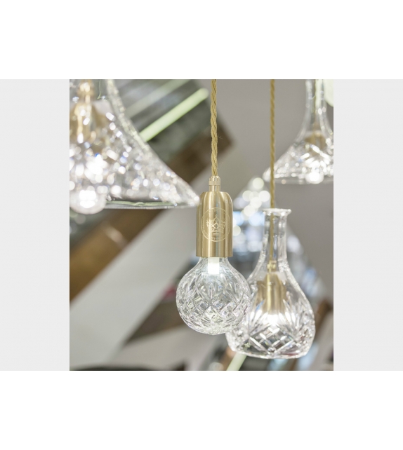 Frosted Crystal Bulb Pendant Lamp