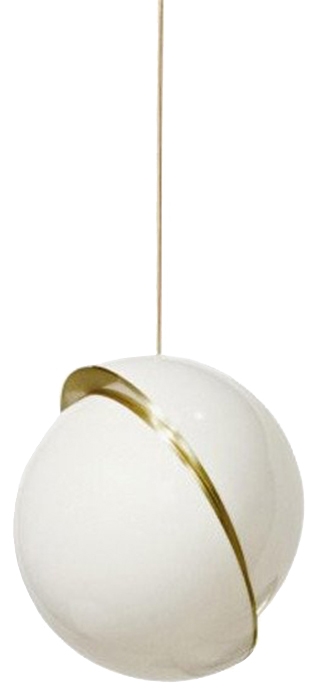 crescent pendant light