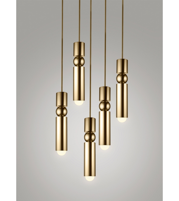 Fulcrum Chandelier 5 Tier Lee Broom Pendant Lamp