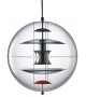 Vp Globe Coloured Glass Verpan Suspension Lamp