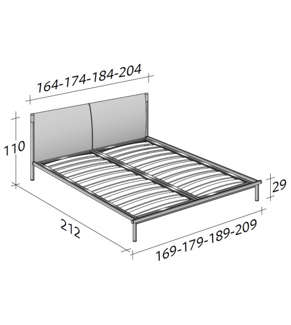 Iko Flou Bed