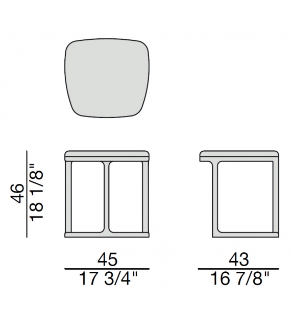 Maskara Porada Stool