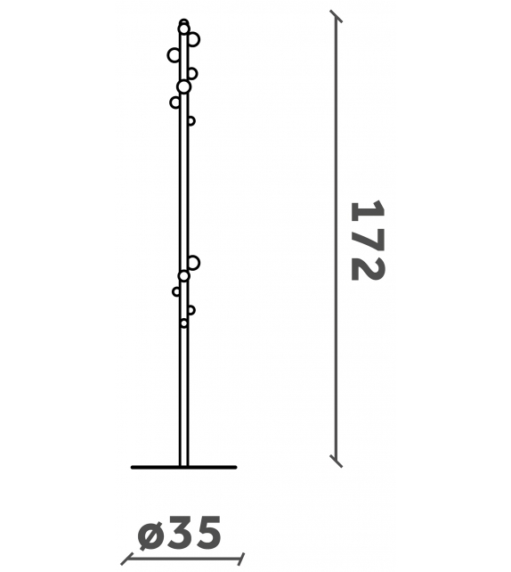 Bubble Miniforms Coat Stand