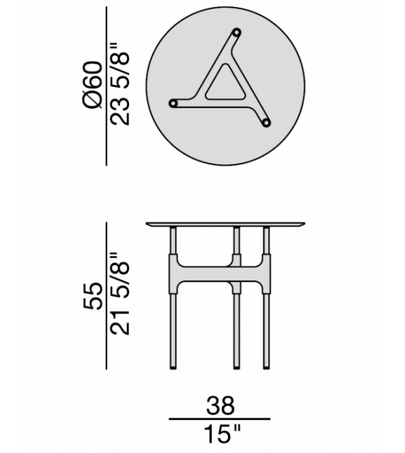 Joint Porada Couchtisch