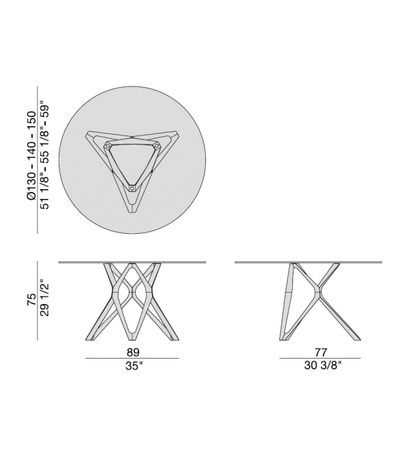 Circe C Porada Table