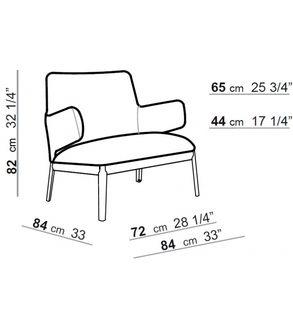 Hug Arflex Armchair