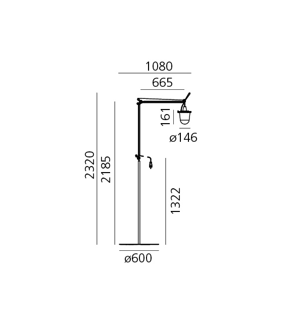 Tolomeo Paralume Artemide Stehleuchte