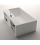 Square Agape Bathtub Rim Tap