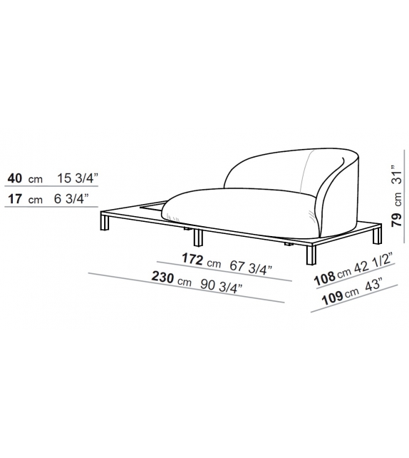 Arflex Bonsai Sofa