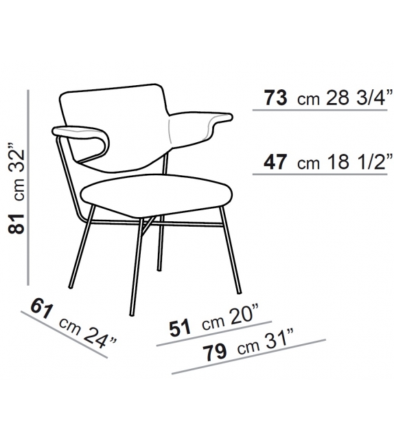 Neptunia Arflex Chair