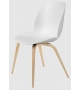 Beetle Dining Gubi Chair with Wood Base