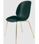 Beetle Dining Gubi Chaise avec Base Conique