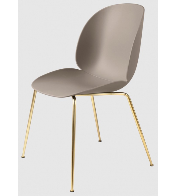 Beetle Dining Gubi Chair with Conic Base