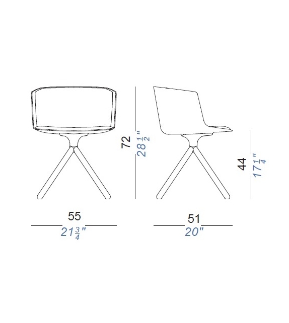 Cut Lapalma Easy Chair