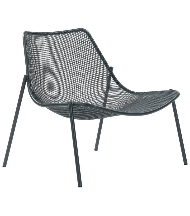 Round Emu Lounge Armchair