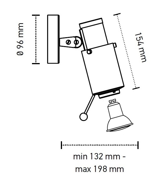 Biny Spot DCW Éditions Applique